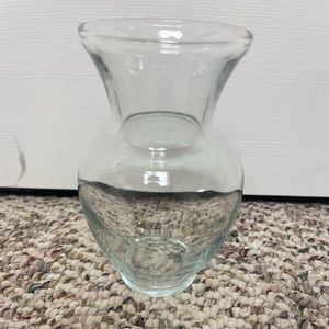 5" glass vase
